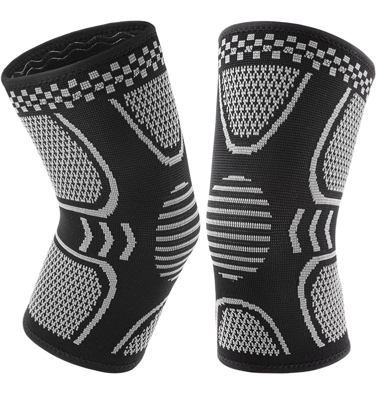 Photo 1 of 1 Pair Knee Brace for Knee Pain Women Men Copper Knee Braces Compression Sleeves Support for Working Out Running Sport Arthritis 2 sets 
