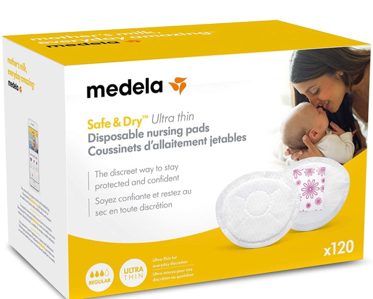 Photo 1 of 120 Count Breast Pads for Breastfeeding, Leakproof Design, Slender and Contoured for Optimal Fit and Discretion