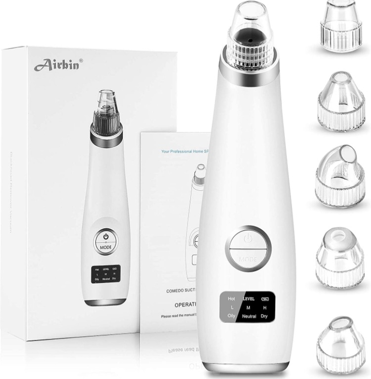 Photo 1 of Airbin Blackhead Remover Vacuum -Electric Pore Cleanser vacuum Pimple Extractor Tool