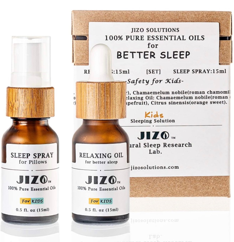 Photo 1 of JIZO Kid Good Sleep Essential Oil Set,100% Pure Blend Essential Oil for Kid Clam and Sleep,2 Pack