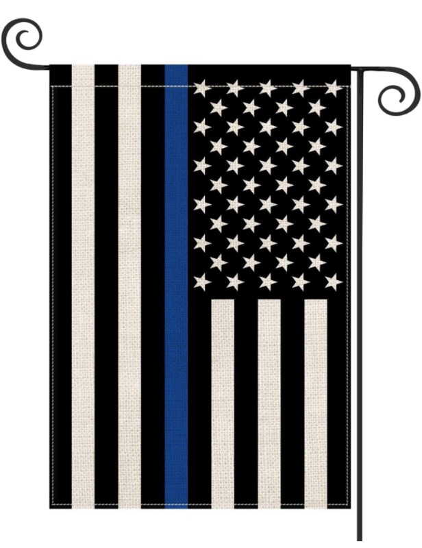 Photo 3 of AVOIN Thin Blue Line American US Flag Garden Flag Vertical Double Sided, Patriotic USA Honoring Law Enforcement Officers Flag Yard Outdoor Decoration 12.5 x 18 Inch

Boobeen Quality Wood Foot File - Double Sided - Foot Callus Remover for Women and Men - F