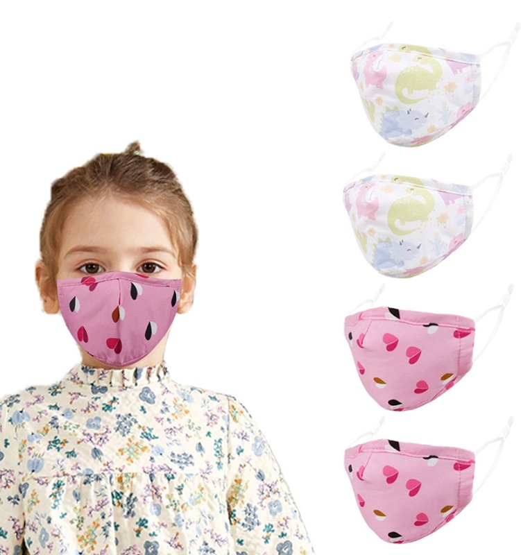 Photo 1 of Herla Lightweight Breathable Kids Face Mask Outdoor, Resuable Indoor Masks