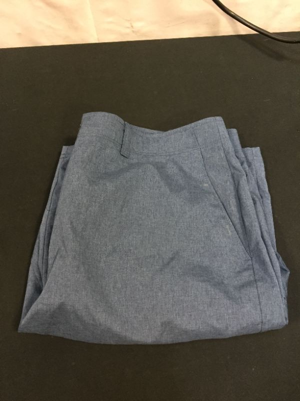 Photo 1 of Jack Nicklaus Men's Golf Shorts - Heather Navy 
Size 36