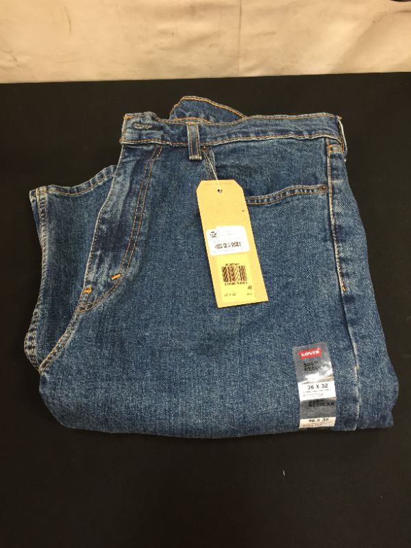 Photo 2 of Levi's® Men's 505™ Regular Fit Straight Jeans