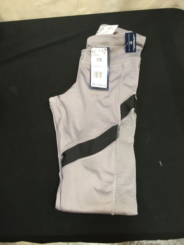 Photo 1 of Reebok Women's Workout Ready Mesh Training Tights in Grey/Gravity Grey Size X-Sm