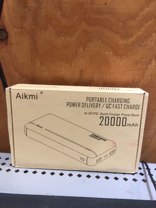 Photo 1 of Aikmi Portable Charger Power Bank 20000