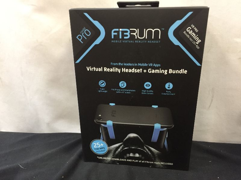 Photo 1 of Fibrum VR Virtual Reality Smartphone Headset Pro Model Gaming 