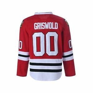 Photo 1 of Youth Clark Griswold #00 X-Mas Christmas Vacation Movie Ice Hockey Jersey  small
