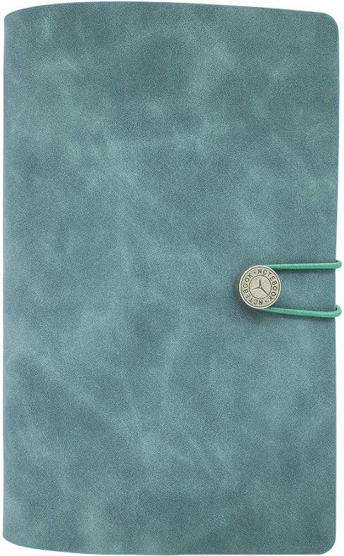 Photo 1 of A6 Binders PU Leather Refillable Journal- Notebook Chic Design Binder Organizer Notebook Perfect Budget Planner, Bill Organizer and Pocket Notebooks (A6, Vintage,OliveDrab)
