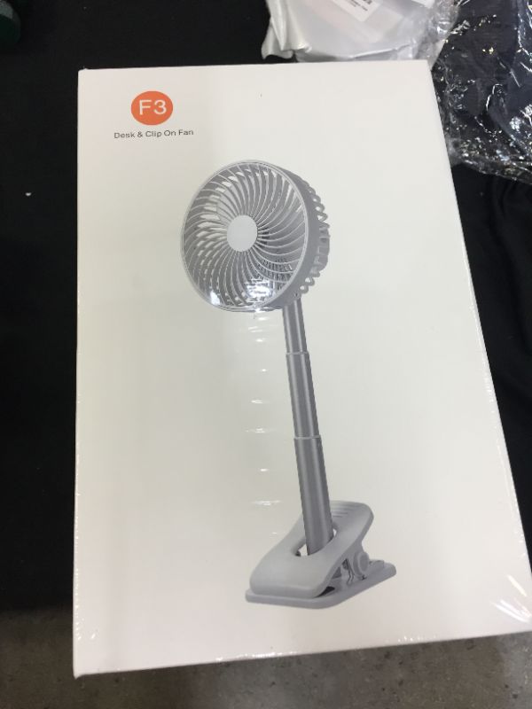 Photo 1 of DESK CLIP ON FAN WHITE 