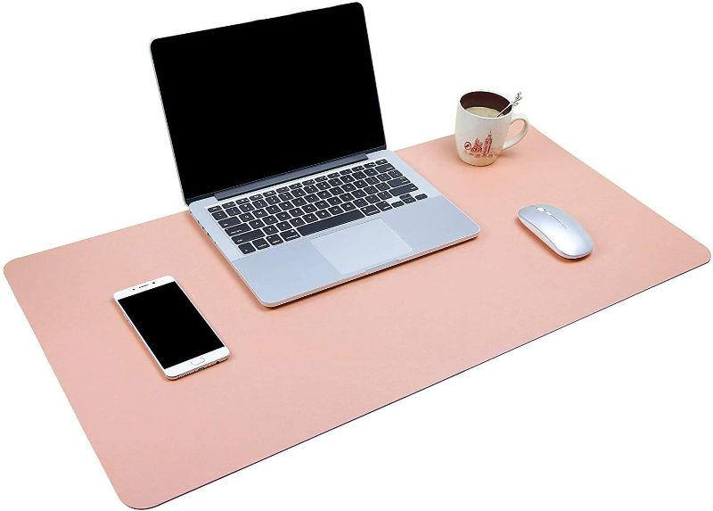 Photo 1 of HYOUCHANG DESK PAD PINK 31.5" x 15.7"