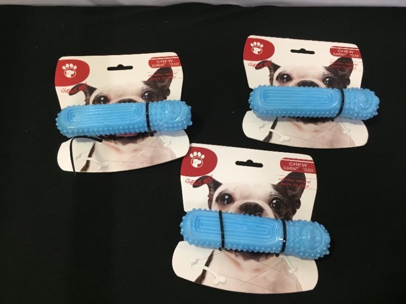 Photo 1 of 3 PACK DOG CHEW TOYS 