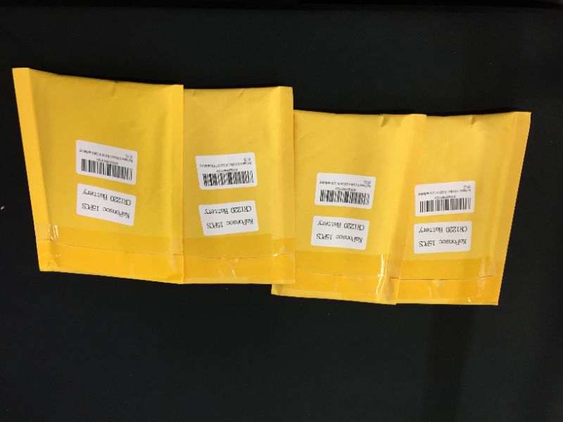 Photo 2 of KAPONSEC 15 PACKS CR1220 3V LITHIUM NUTTON BATTERY 4 PACK 