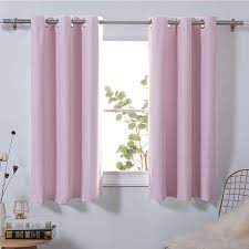 Photo 1 of BOSERI DARKENING CURTAIN PANELS FOR GIRLS 38 x 45 INCH PINK