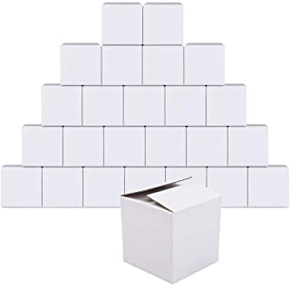 Photo 1 of GIOOU Shipping Boxes 6x6x6 inches Cardboard Box White 25 Pcs