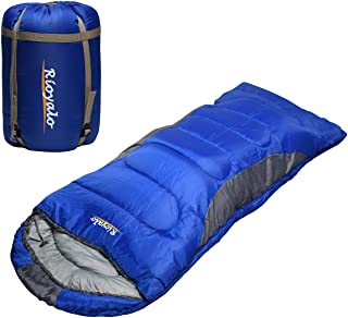 Photo 1 of 0 Degree Winter Sleeping Bags for Adults Camping (450GSM) - Temp Range (5F–32F) Portable Waterproof Compression Sack- Camping Sleeping Bags for Big and Tall in Env Hoodie: Backpacking Hiking 4 Season (MAJOR DAMAGES TO BOX)