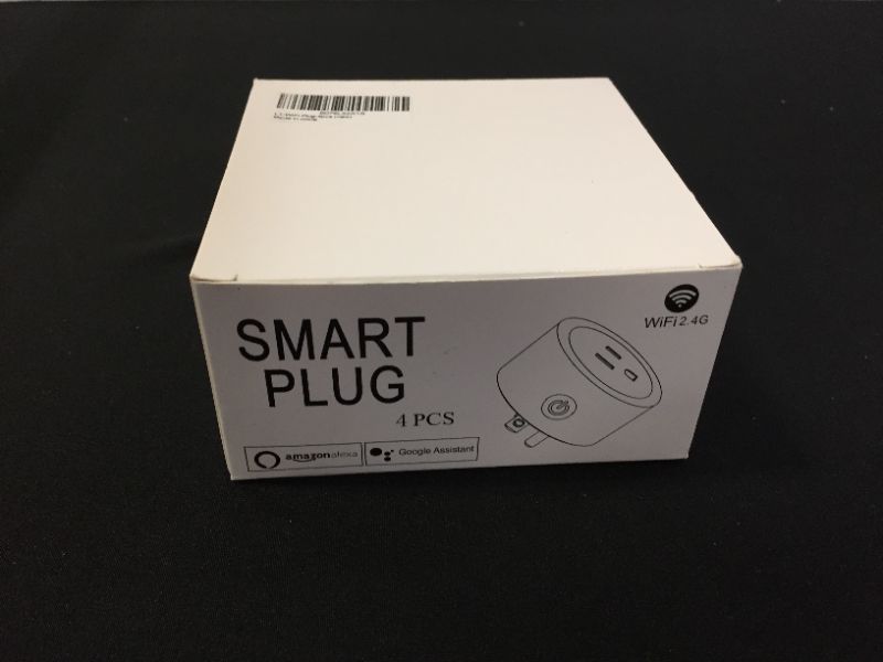 Photo 2 of Smart Outlet No Hub Required WiFi Plug Works with Amazon Alexa Google Home IFTTT 4 Pack  9BRAND NEW)