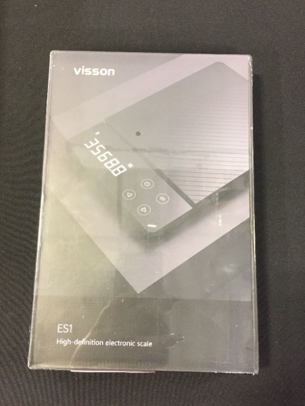Photo 2 of VISSON ES1 HIGH-DEFINTION ELECTRONIC SCALE (FACTORY SELAED SHUT)