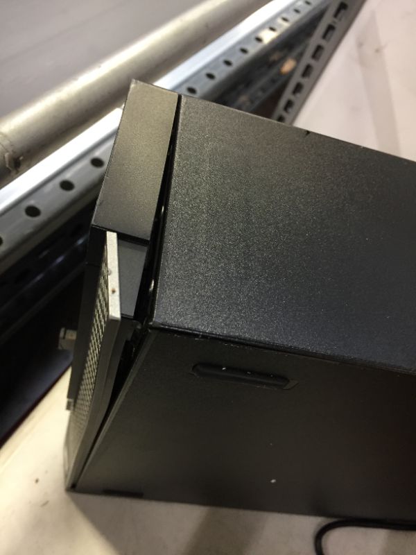 Photo 1 of DELL MONITOR WITH DESKTOP (SCREEN WONT TURN ON , SMASHES ON CORNER OF DESKTOP, PARTS ONLY)