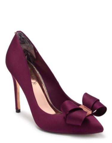 Photo 1 of  Women's Ted Baker London Skalett Pump, Size 8.5 M - Burgundy