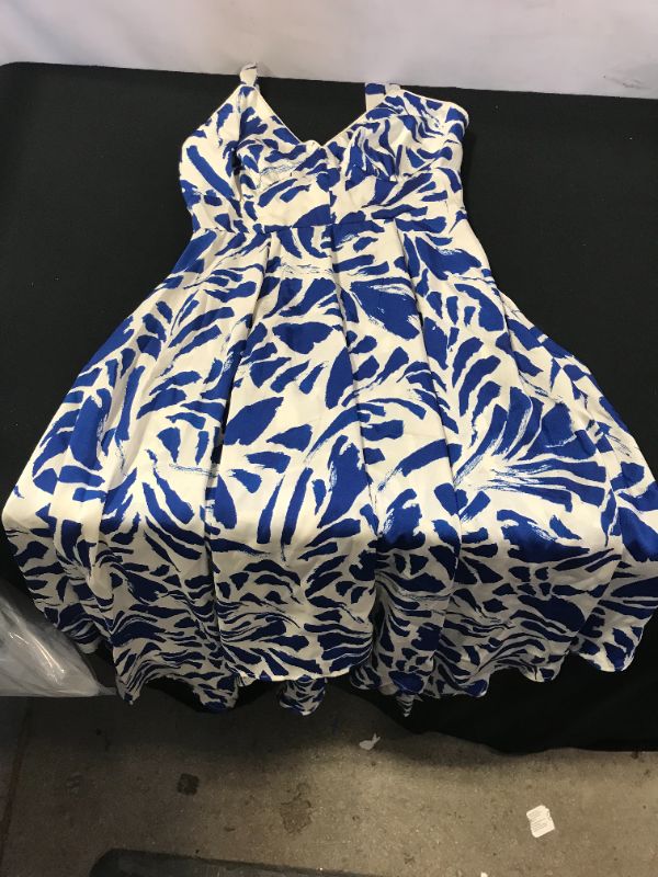 Photo 2 of Botanical Tie Strap Asymmetrical Hem Dress - ALEXIS for Target Blue XXS