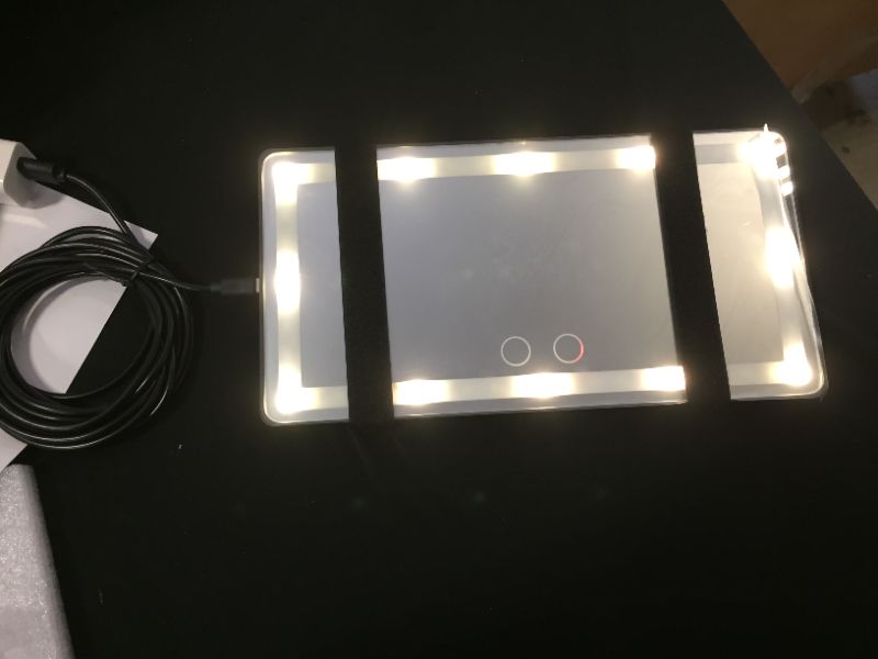 Photo 1 of LED LIGHT VISOR VANITY MIRROR 