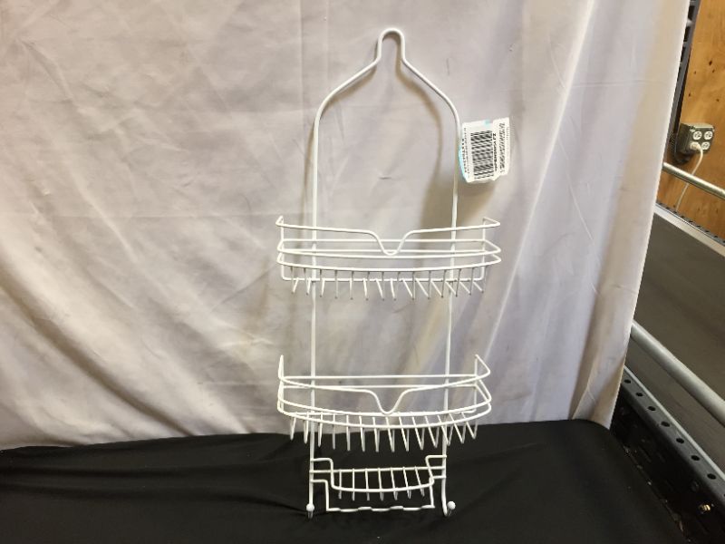 Photo 2 of Bath Bliss Head Shower Caddy, 2 Large Baskets