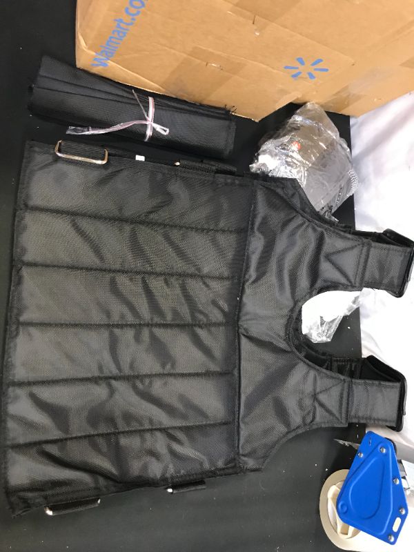 Photo 1 of BLACKOBE 110LB Adjustable Weighted Vest, Weighted Vest Workout Equipment
