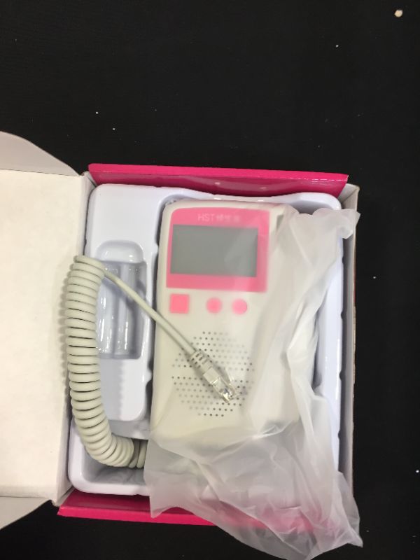 Photo 2 of Heart Rate Monitor Home Pregnancy Baby Fetal Sound Heart Rate Detector Display
