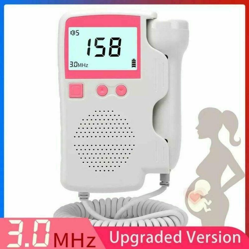 Photo 1 of Heart Rate Monitor Home Pregnancy Baby Fetal Sound Heart Rate Detector Display
