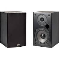 Photo 1 of Polk Audio T15 Bookshelf Speakers Pair Black