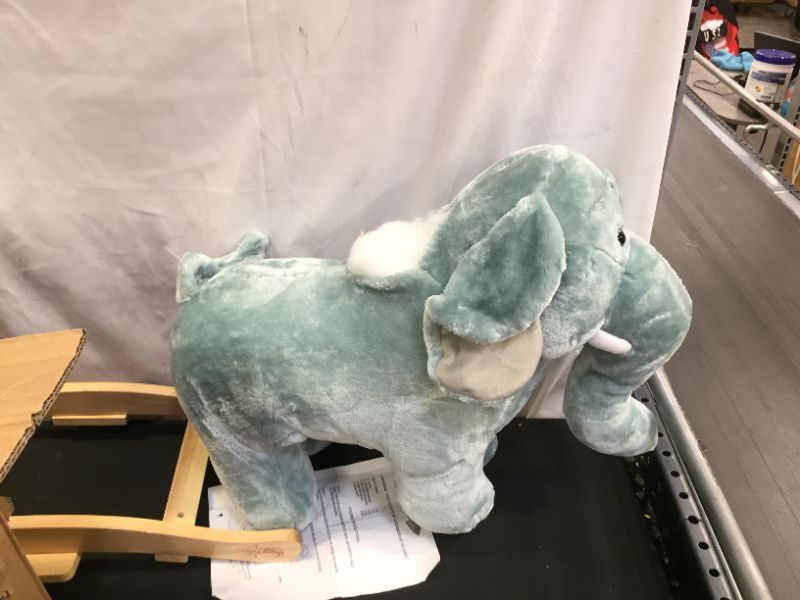 Photo 1 of Elephant Plush Rocking Animal