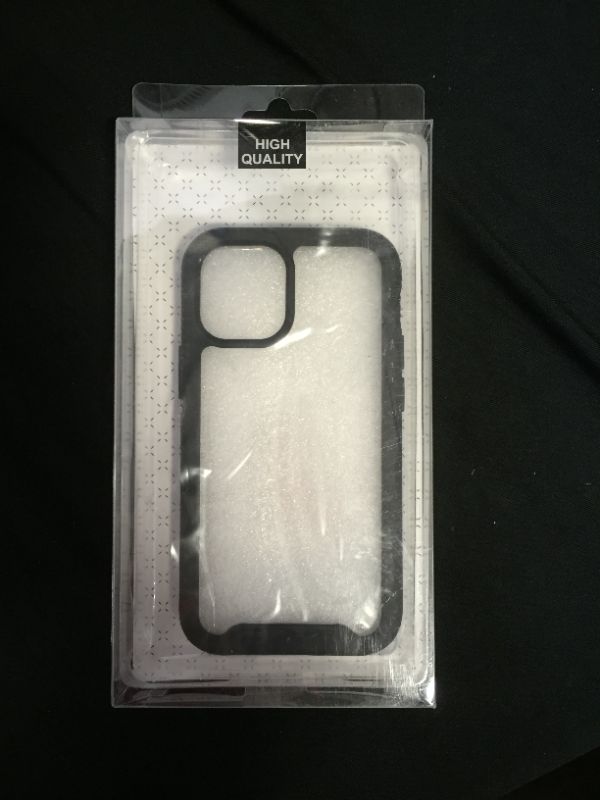 Photo 1 of I phone 12 case - black rim 