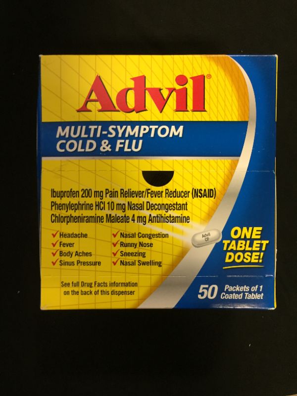 Photo 1 of Advil 50 packets - exp- 07/21