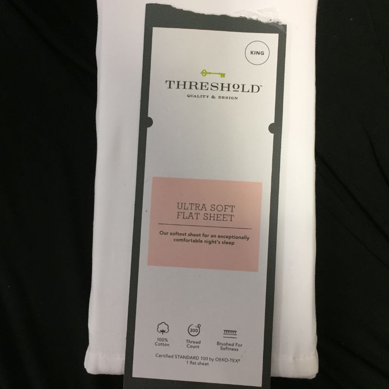 Photo 1 of 1 pc king Ultra Soft Flat Sheet King