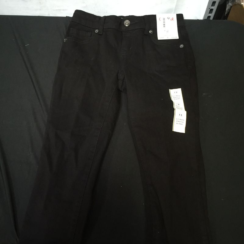 Photo 1 of Girls' Ultimate Stretch Skinny Mid-Rise Jeans - Cat & Jack™ size 12 
