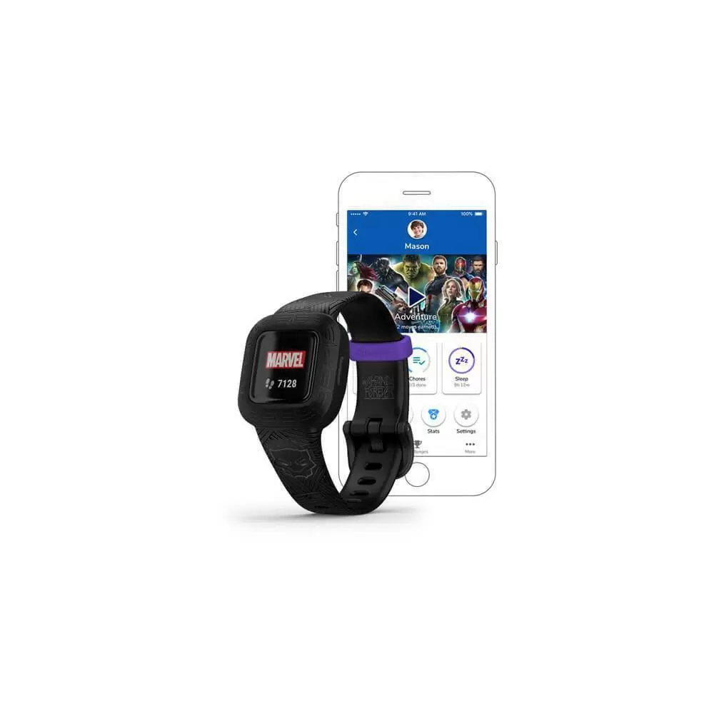 Photo 1 of Garmin vivofit jr. 3 Kids Fitness Tracker (Marvel Black Panther)