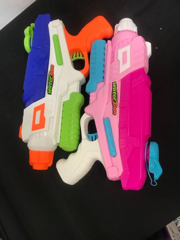 Photo 1 of 2 PACK KIDS WATER GUNS 