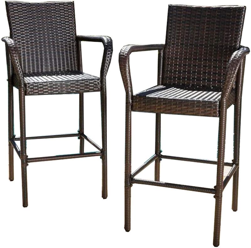 Photo 1 of Christopher Knight Home Stewart Outdoor Bar Stool