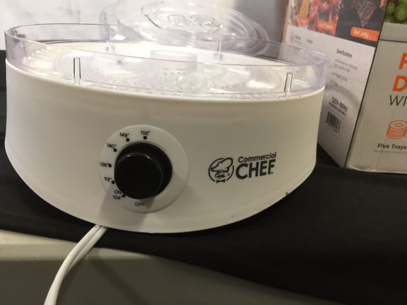 Photo 2 of Commercial Chef Ccd100w6 Food Dehydrator - White