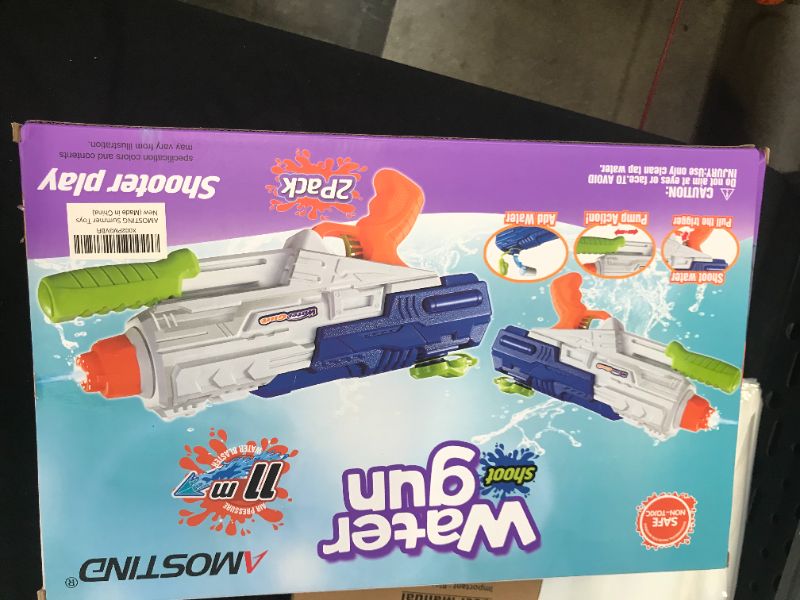 Photo 1 of 2 PACK OF KIDS WATER GUNS 