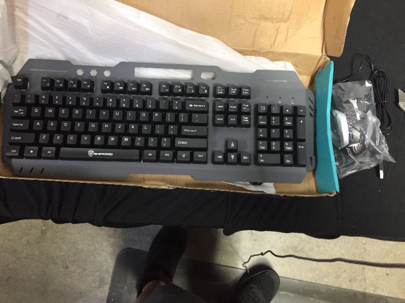 Photo 2 of mechanical keyboard and gaming mouse 