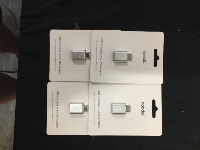 Photo 1 of Nonda USB-C to USB 3.0 Mini Adapter - Silver
4 pack
