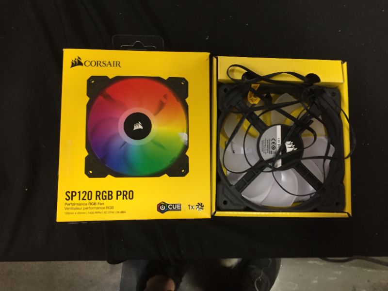 Photo 1 of Corsair iCUE SP120 RGB Pro 120mm Fan
2