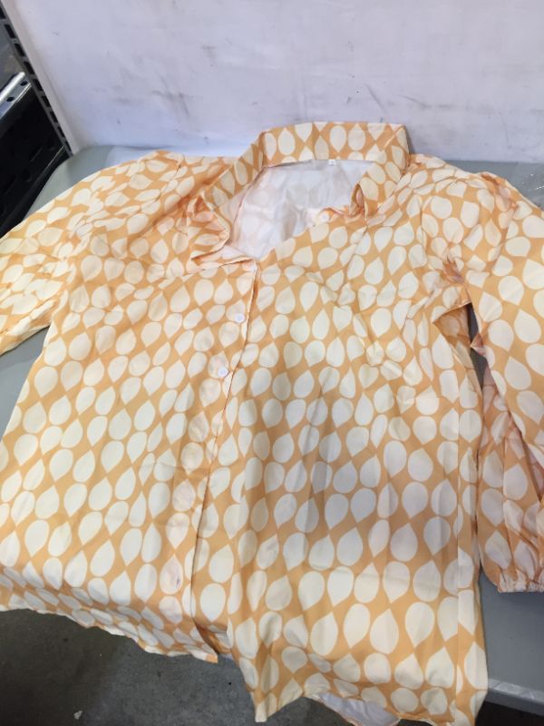 Photo 1 of YELLOW 2XL BUTTON UP 