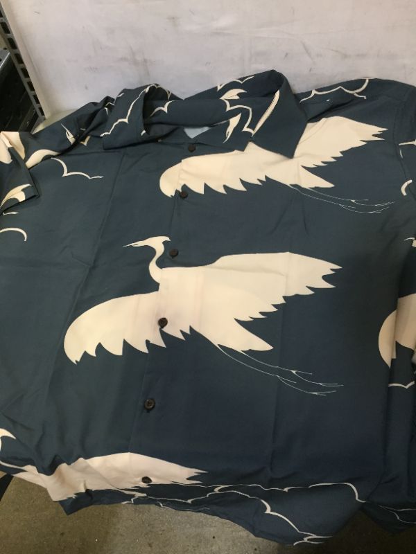 Photo 1 of 4XL MENS BIRD DESIGN SHIRT 