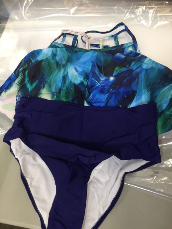 Photo 1 of 2 PIECE WOMENS SWIM SUIT SIZE MEDIUM 