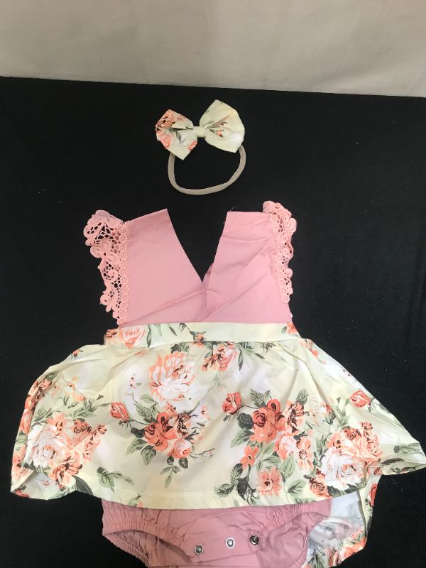 Photo 1 of Infant baby girl tutu skirt outfit ( summer clothes )