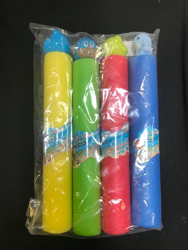 Photo 1 of 4 pack of water blasters 