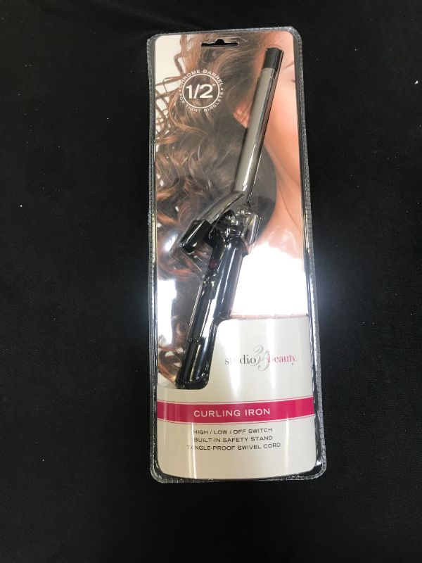 Photo 2 of ( brand - studio beauty ) curling iron - 1/2" for tight ringlets 